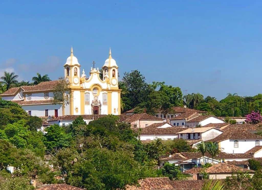 Visão panorâmica de Tiradentes