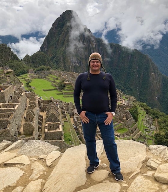 Armando em Machu Picchu