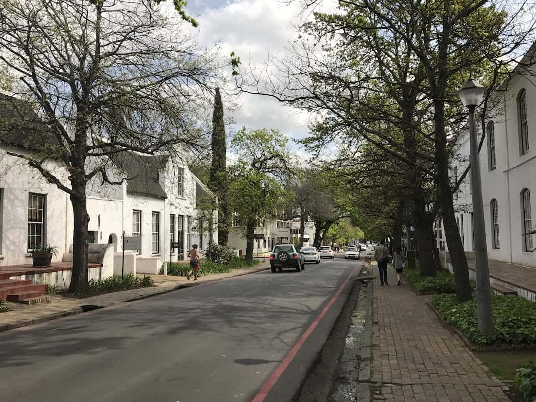 Ruas de Stellenbosch