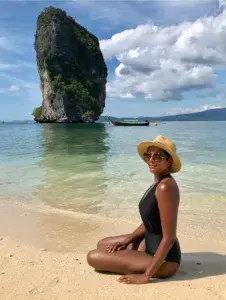 Praia de Railey em Krabi