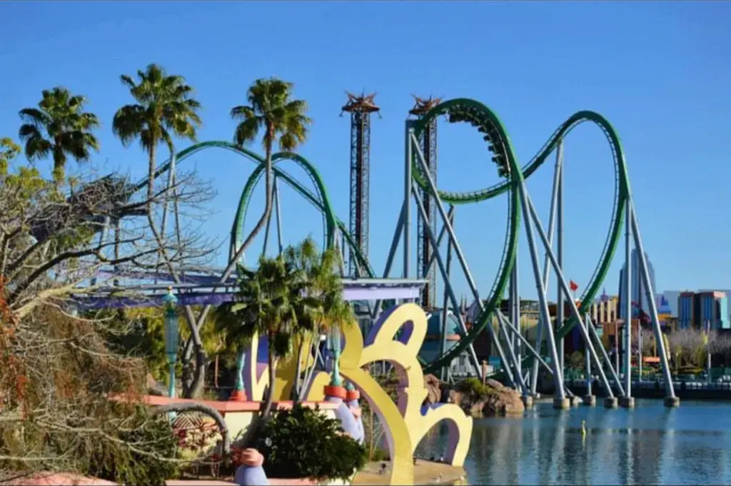 Montanha Russa do Incrível Hulk no Universal Orlando