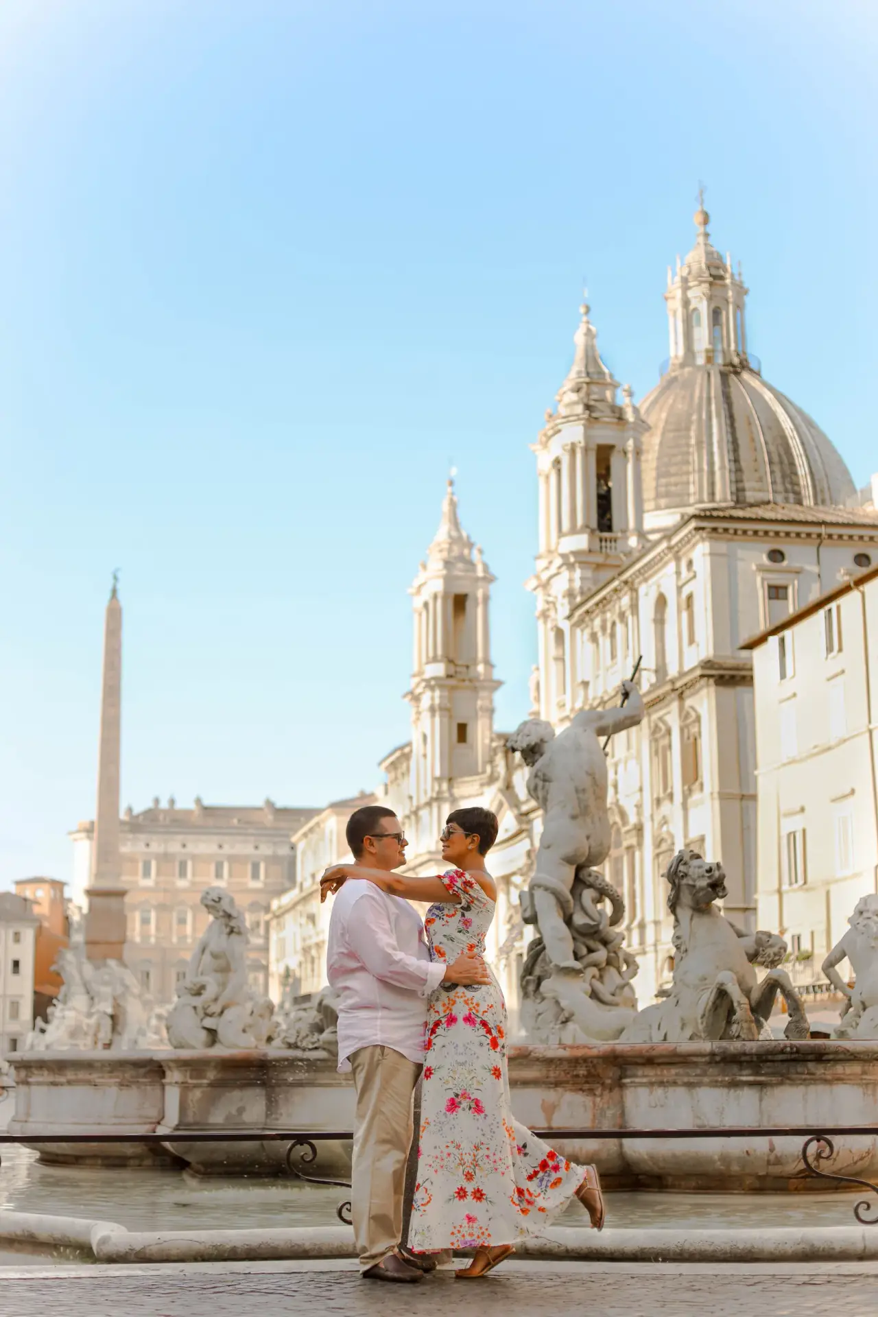 Piazza Navona em Roma