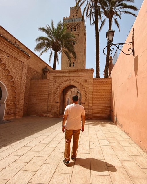 Mesquita de Koutubia em Marrakech