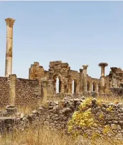 Volubilis no Marrocos