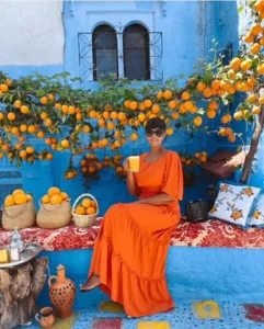 Chefchouen no Marrocos